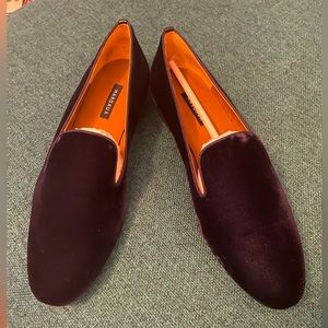 Margaux Navy Velvet “The Loafer” 42.5/11.5